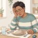 Tremor e suor antes do almoço podem indicar queda da glicose em pessoas com diabetes.