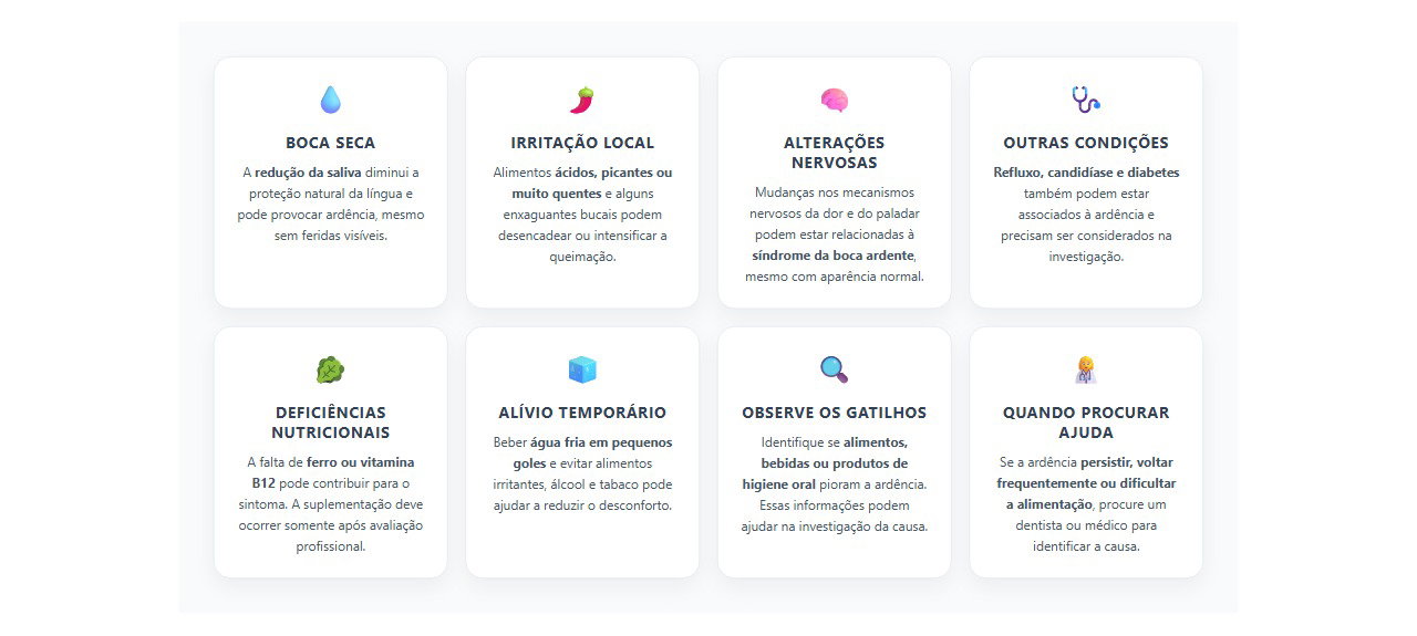 Língua ardendo sem feridas: 8 possíveis causas e cuidados para aliviar