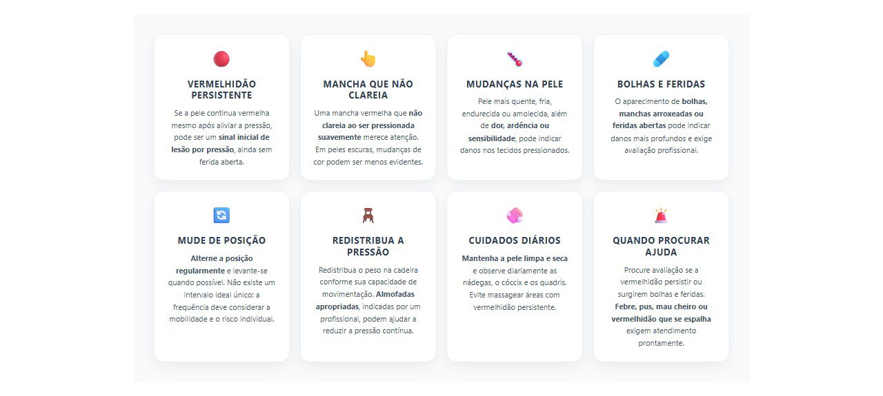Pele avermelhada após ficar sentado: 8 sinais de alerta e cuidados para evitar feridas