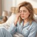Olhos grudados ao acordar podem indicar acúmulo de secreção, irritação ou conjuntivite.