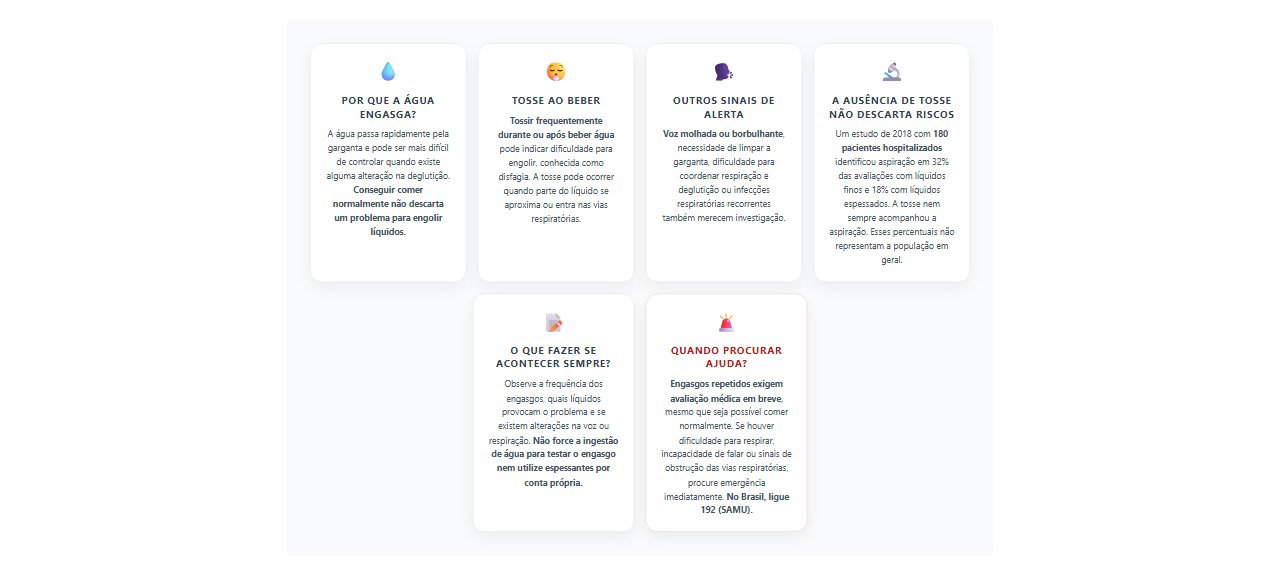 Engasgo com água: 6 sinais de alerta e quando procurar ajuda
