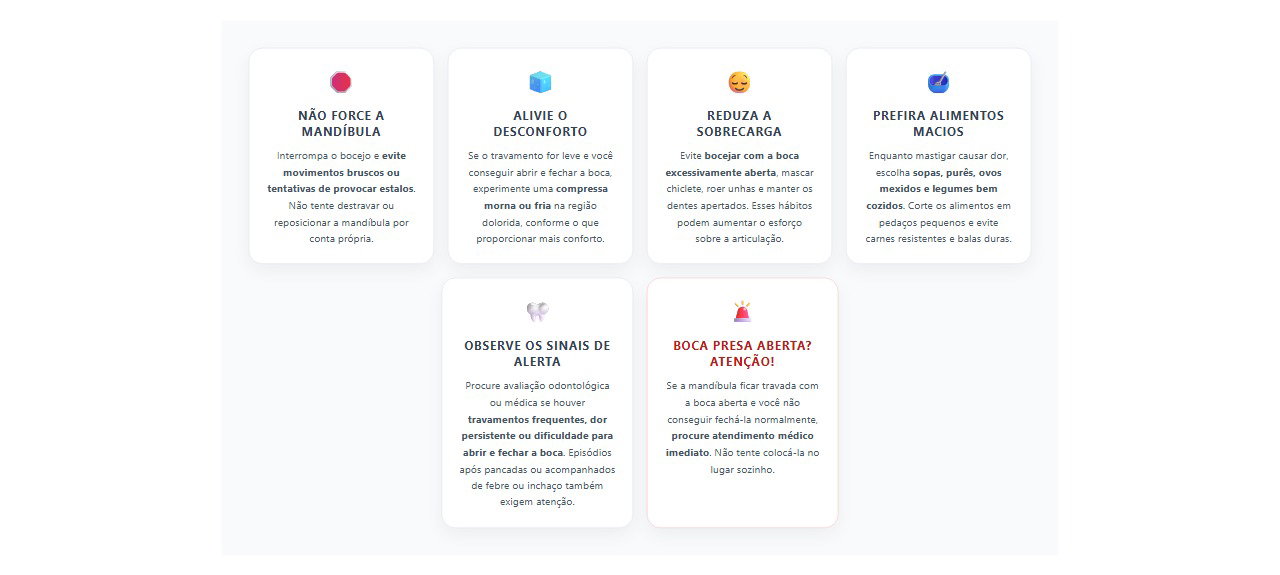 Mandíbula trava ao bocejar: 6 cuidados para aliviar o desconforto sem forçar a boca