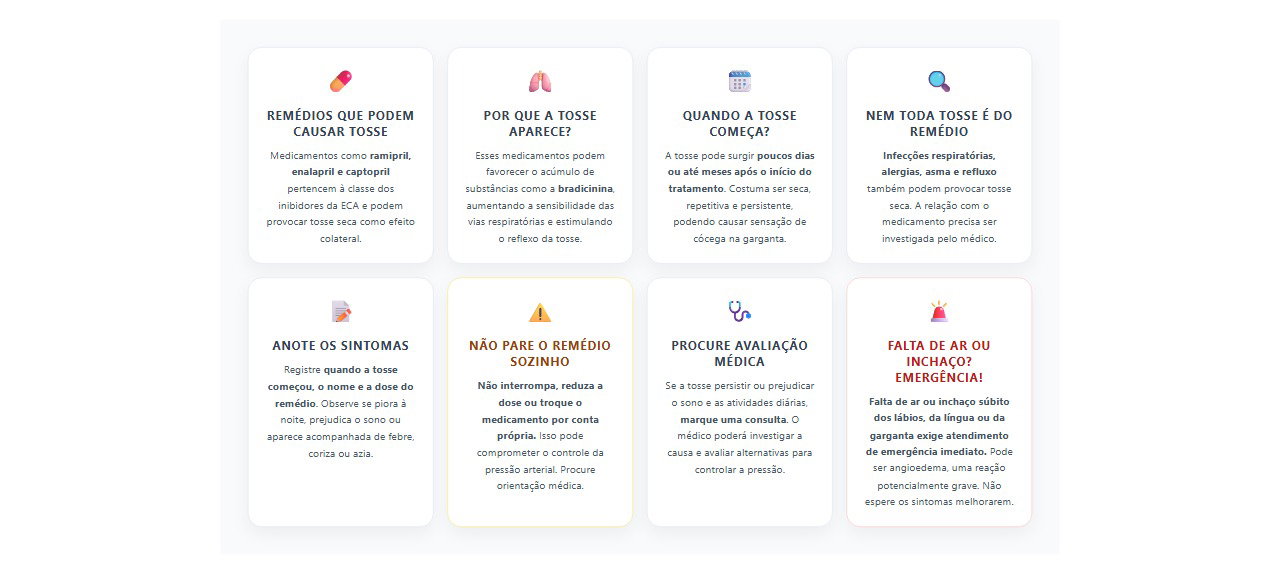 Tosse seca após tomar remédio da pressão: 8 sinais e cuidados importantes