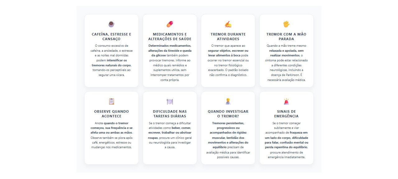 Mão Tremendo ao Segurar uma Xícara: 8 Causas, Sinais e Alertas para Investigar