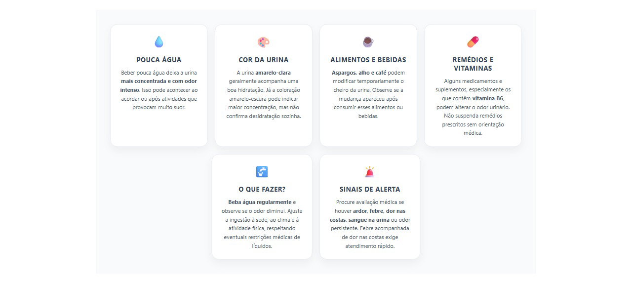 Urina com cheiro forte e sem ardor: 6 sinais para entender as causas
