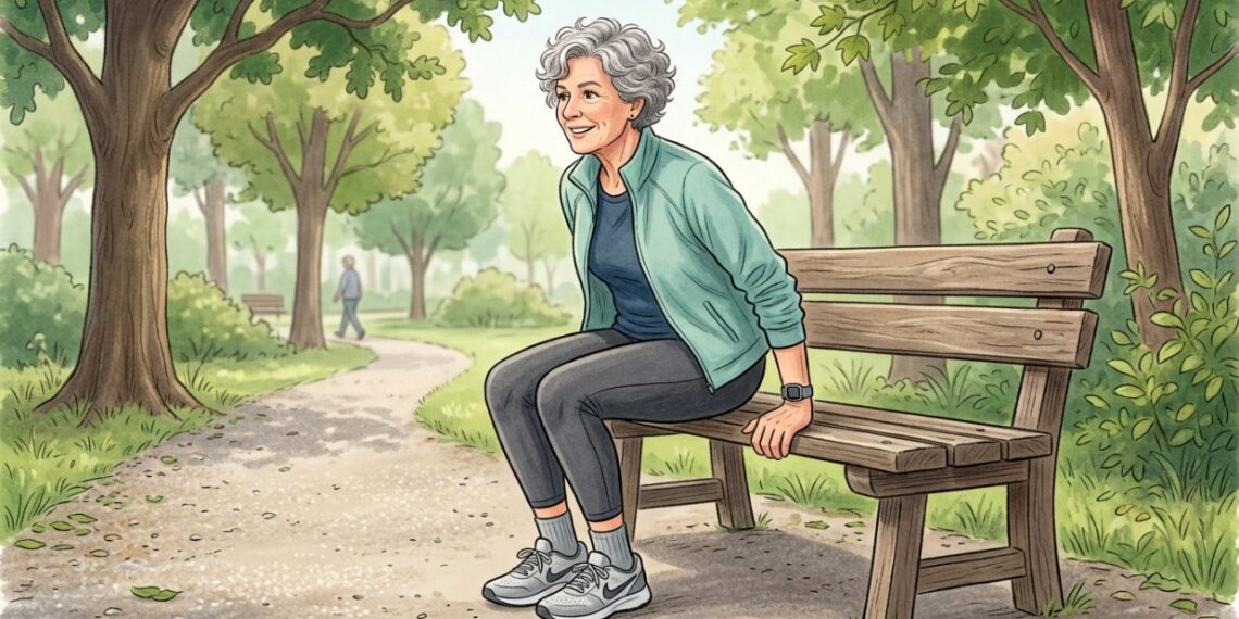 Combinar caminhadas com exercícios de fortalecimento ajuda a preservar a força muscular depois dos 60 anos.