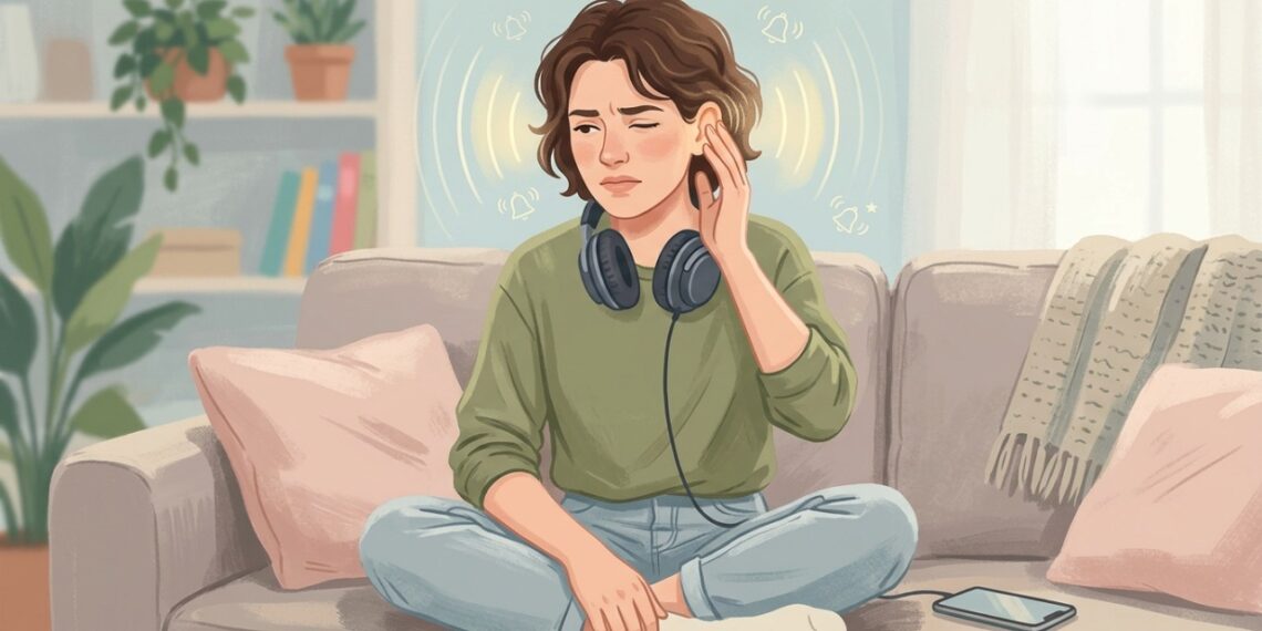 Ouvido apitando após música alta pode ser um sinal de alteração temporária ou permanente da audição.