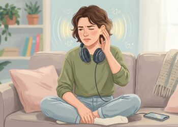 Ouvido apitando após música alta pode ser um sinal de alteração temporária ou permanente da audição.