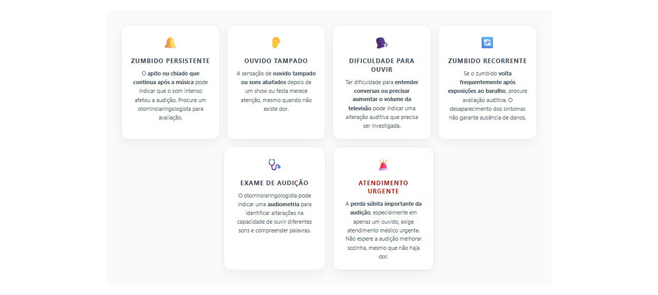 Ouvido apitando após música alta: 6 sinais de alerta e quando fazer exame de audição