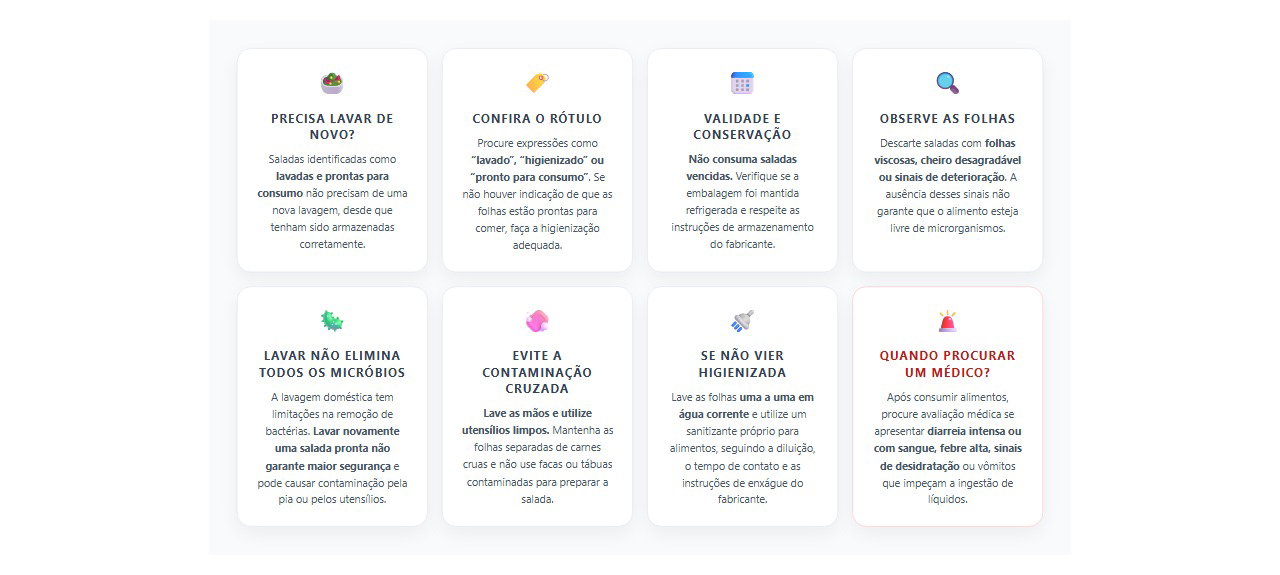 Salada de pacote precisa lavar? 8 cuidados para consumir com segurança