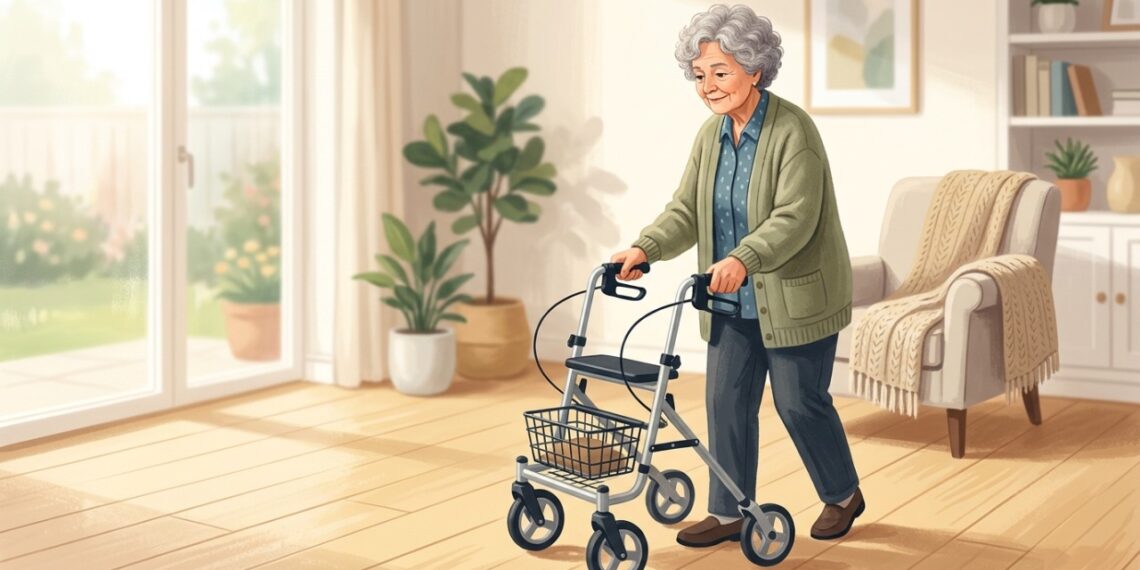 O medo de cair pode limitar a mobilidade, mas medidas adequadas ajudam a recuperar a confiança para caminhar.