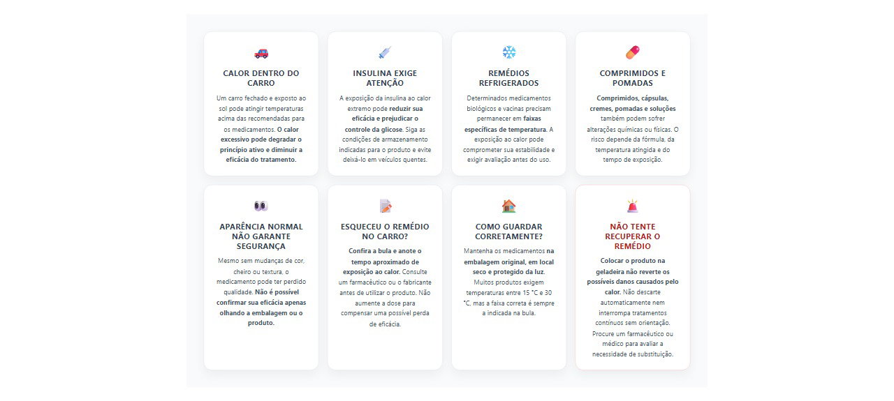 Remédio no carro quente: 8 cuidados para evitar perda de eficácia e conservar os medicamentos