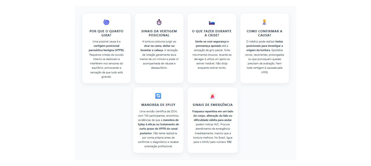 Tontura ao virar na cama: 6 sinais e cuidados quando o quarto parece girar