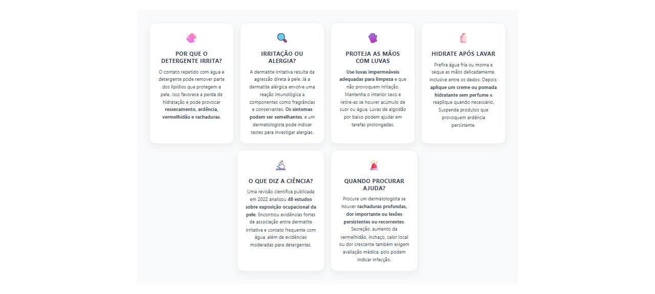 Mãos rachadas após lavar louça: 6 causas e cuidados para proteger a pele