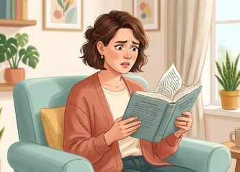 Enxergar linhas tortas durante a leitura pode indicar alterações na região central da retina.