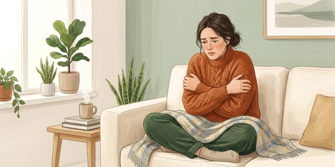 Sentir frio excessivo e cansaço frequente pode estar relacionado a alterações da tireoide.