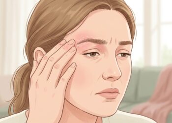 Sobrancelhas descamando e coçando podem indicar dermatite seborreica ou outras condições que irritam a pele.