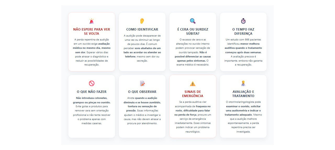 Perda súbita de audição em um ouvido: 8 sinais e cuidados que não podem esperar