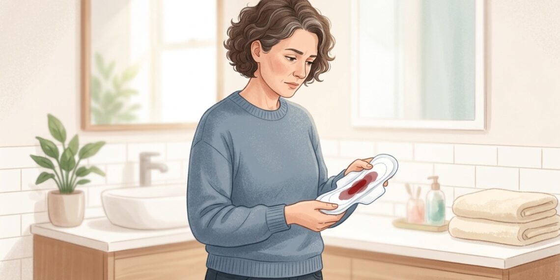 Menstruação intensa depois dos 40 anos, com absorventes encharcados, merece investigação ginecológica.