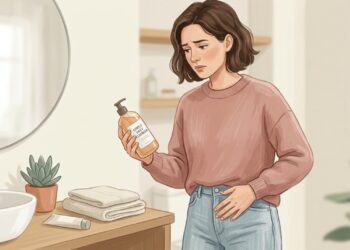 Coceira íntima após trocar o sabonete pode indicar irritação ou dermatite de contato na região vulvar.