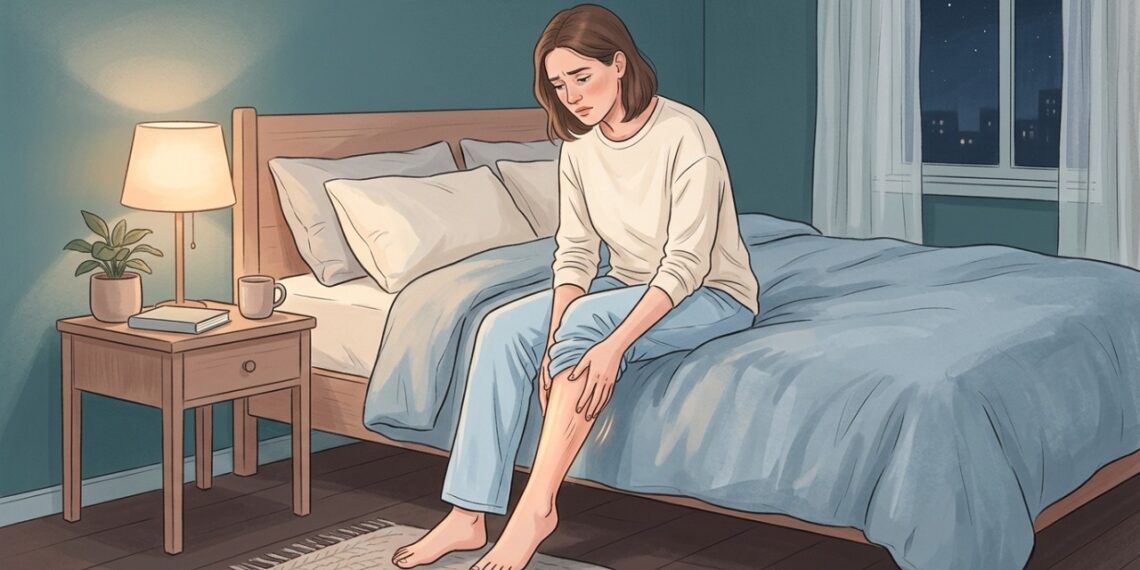 Pernas inquietas ao deitar podem causar desconforto, necessidade de movimento e dificuldade para dormir.