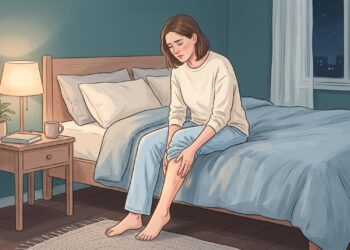 Pernas inquietas ao deitar podem causar desconforto, necessidade de movimento e dificuldade para dormir.