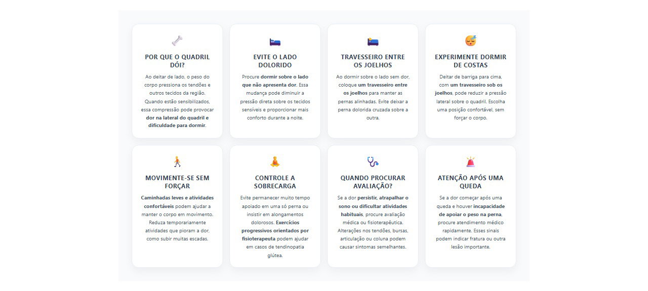 Dor na lateral do quadril ao dormir: 8 cuidados para aliviar a pressão e descansar melhor