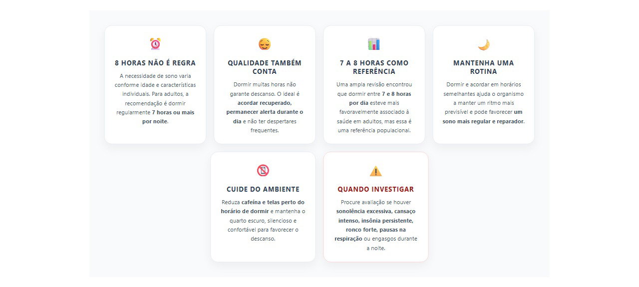 Precisa dormir 8 horas? O que realmente importa para um sono saudável