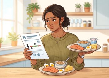 Vitamina B12 baixa pode estar relacionada à alimentação ou a dificuldades de absorção.