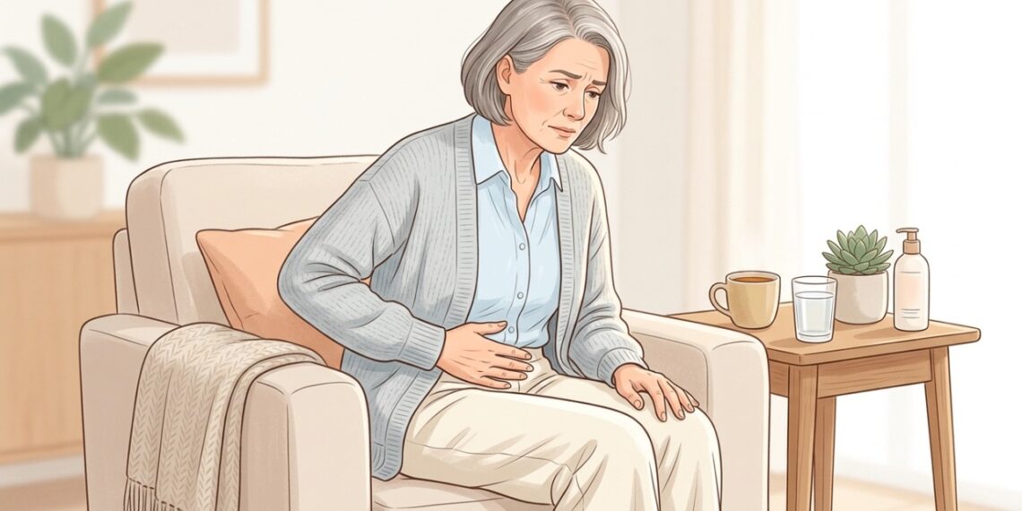 Secura vaginal após a menopausa pode causar ardor, sensibilidade e desconforto no dia a dia.