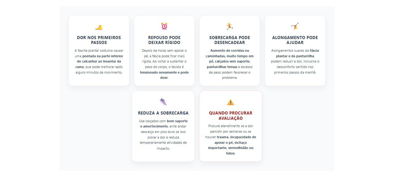 Dor no calcanhar ao acordar: 6 sinais e cuidados para fascite plantar