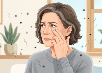 O surgimento repentino de pontinhos pretos na visão pode indicar alterações no vítreo ou problemas na retina.