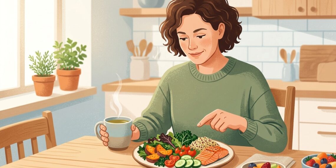 No fígado gorduroso, mudanças sustentáveis na alimentação são mais importantes do que buscar um chá específico.
