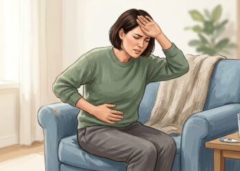 Dor na parte inferior esquerda da barriga acompanhada de febre pode exigir avaliação médica.