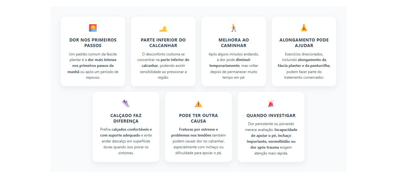 Dor no calcanhar ao acordar: 7 sinais que podem indicar fascite plantar