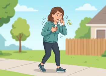 Tosse com catarro frequente e falta de ar ao caminhar podem ser sinais de DPOC.