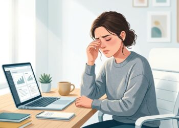 Horas diante do computador podem favorecer ardência e ressecamento nos olhos.