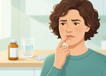 Gosto metálico persistente pode estar relacionado ao uso de alguns medicamentos.