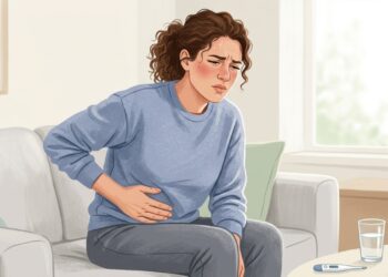 Dor do lado esquerdo da barriga com febre pode indicar algo além de gases.