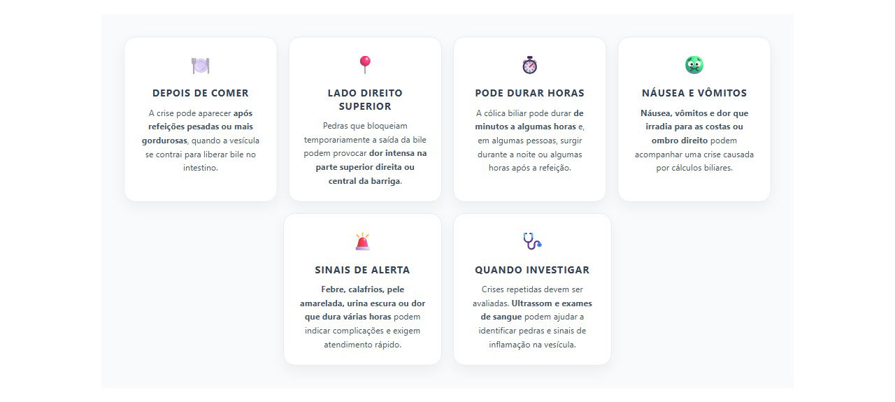Dor do lado direito após comer: sinais de que a vesícula pode estar envolvida