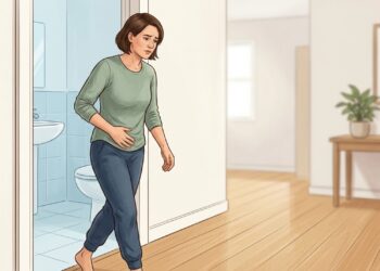 Urinar pouco e ainda sentir a bexiga cheia pode ser sinal de dificuldade para esvaziá-la completamente.