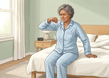 Rigidez matinal prolongada nos ombros e quadris após os 50 anos pode ser um sinal de polimialgia reumática.