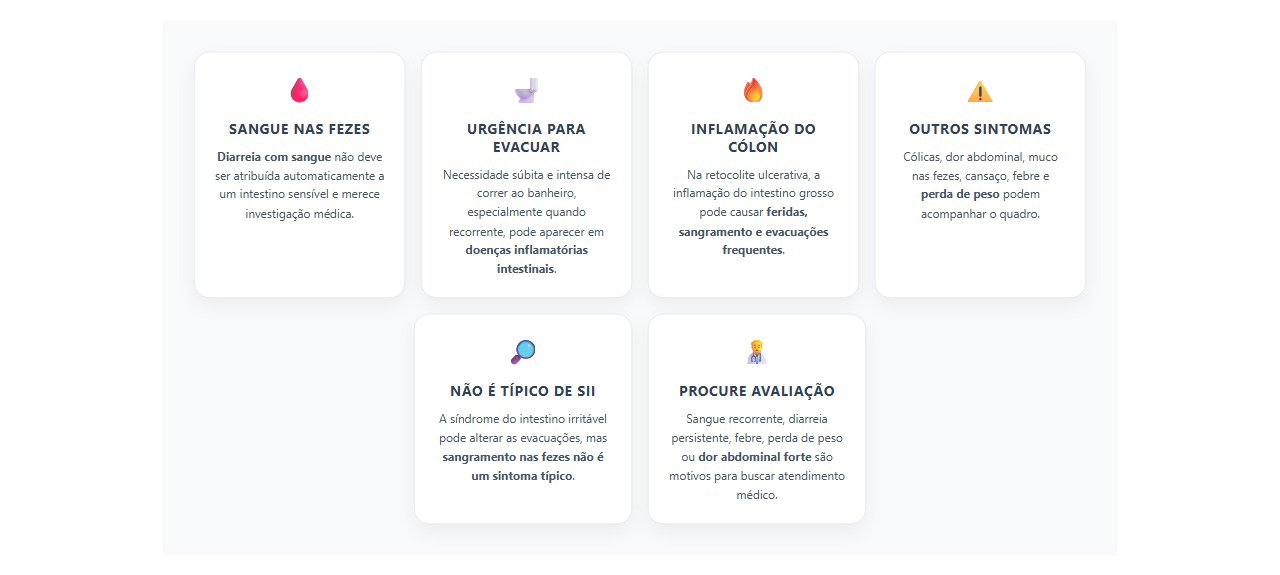 Diarreia com sangue: sinais que não devem ser tratados como intestino sensível