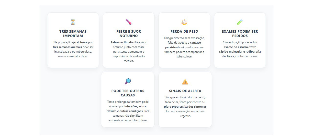 Tosse por três semanas: sinais que precisam de investigação