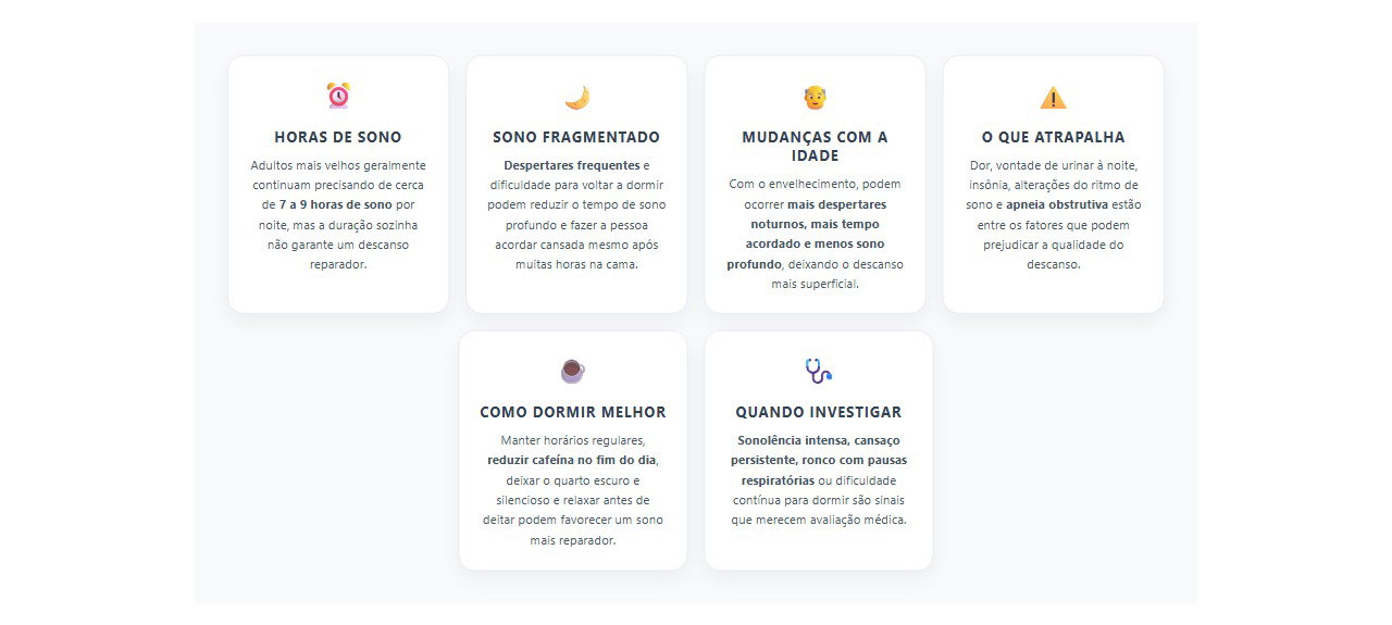 Quando dormir muito não significa descansar bem