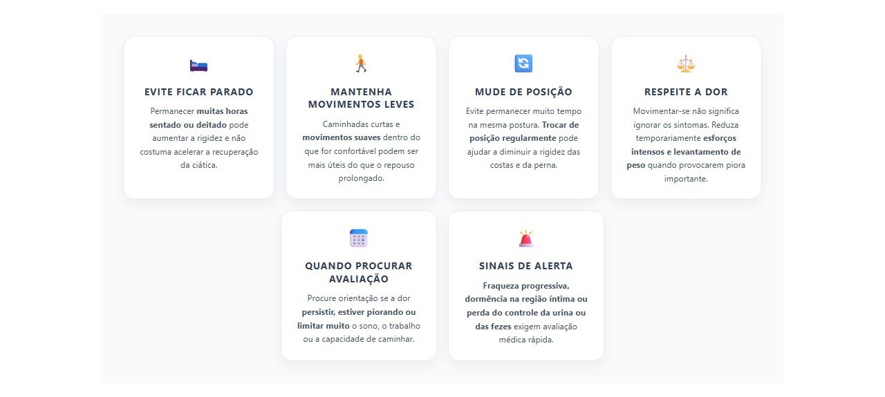 Ciática: por que ficar deitado por muito tempo pode piorar o incômodo