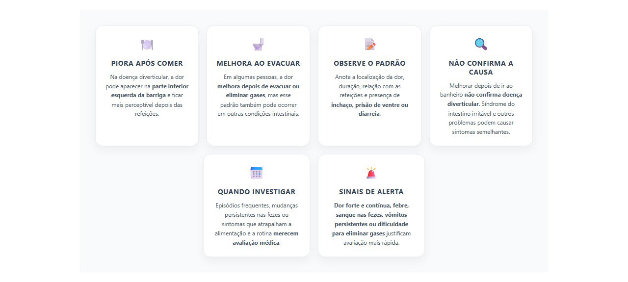 Dor no lado esquerdo da barriga: sinais para observar após as refeições