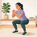 Exercícios de força complementam a caminhada e ajudam a trabalhar diferentes grupos musculares.