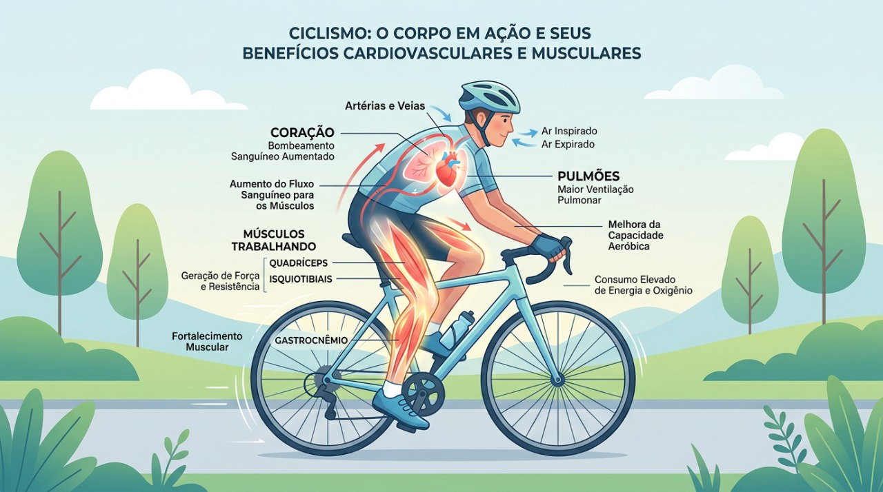 A prática regular de atividade física ajuda coração, pulmões e músculos a se adaptarem melhor ao esforço.