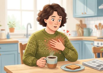 Café, estresse e outros estímulos podem tornar as palpitações mais perceptíveis em algumas pessoas.